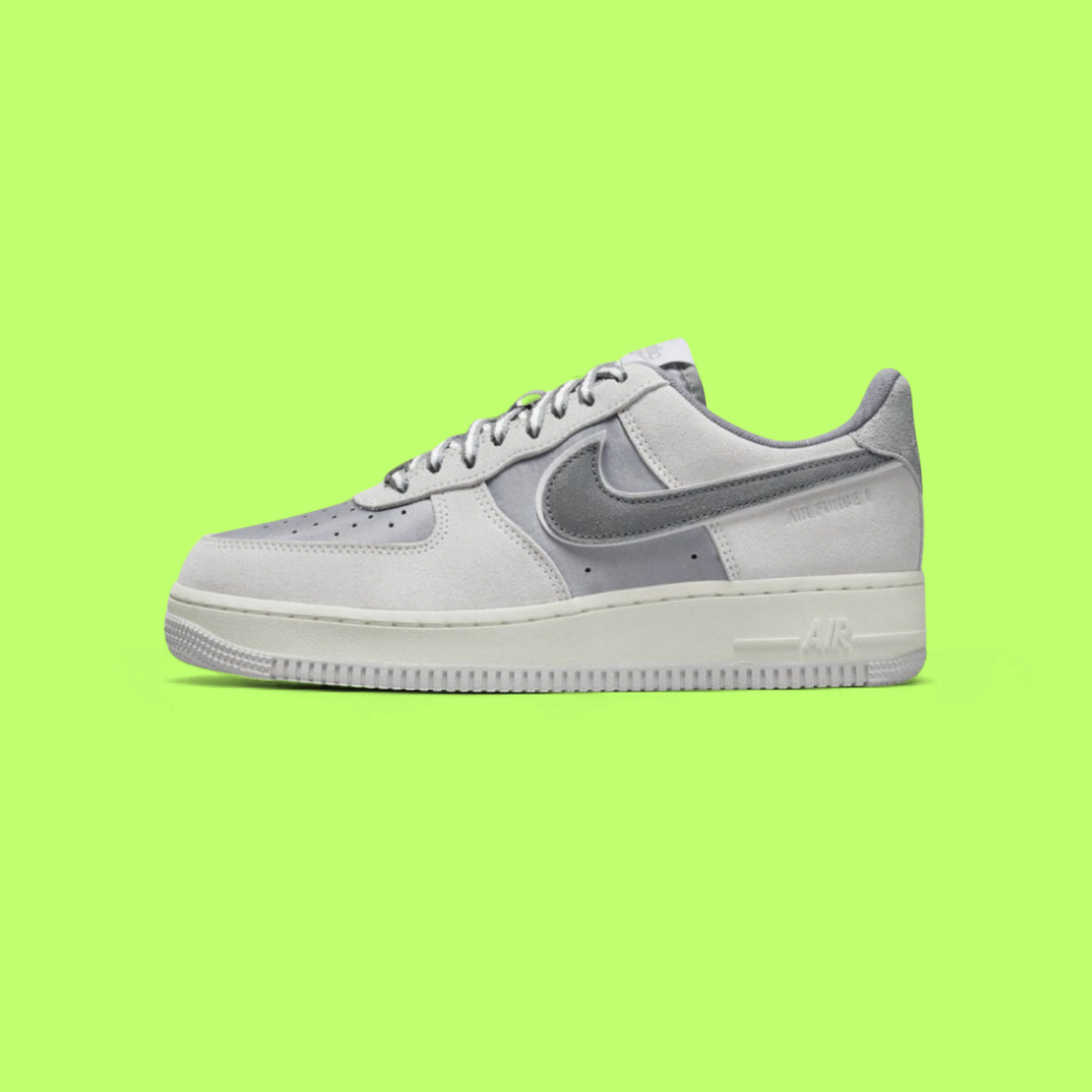 NIKE AIR FORCE 1 LOW ATHLETIC CLUB GREY PREMIUM STYLE