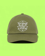 DROLE DE MONSIEUR PARIS MADAME BASEBALL CAP IN KHAKI CWCD
