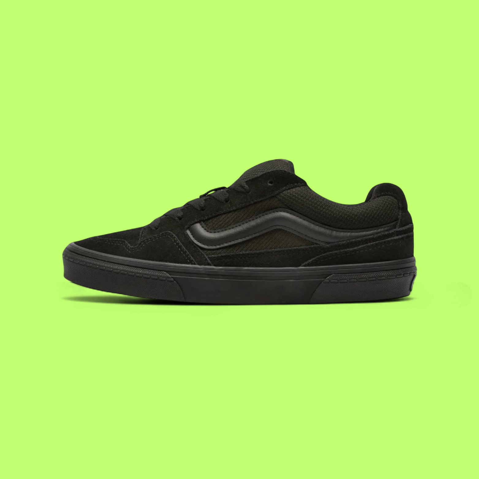 VANS CALDRONE BLACK MEN'S CASUAL STREET SNEAKER WRT CWCD ICON