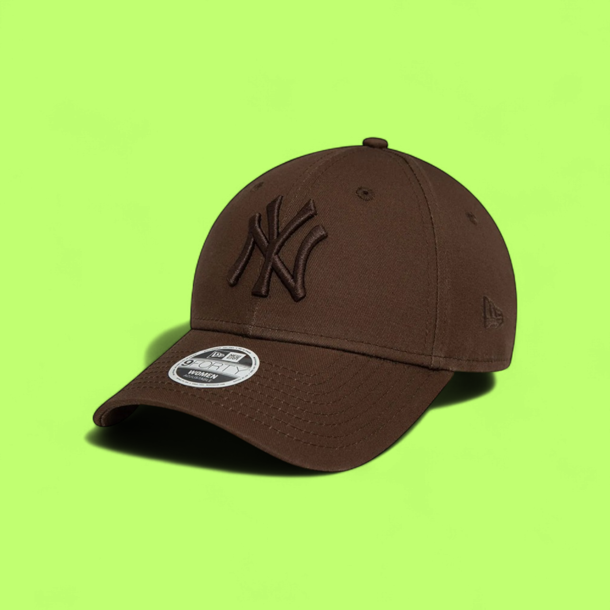 NEW YORK YANKEES BROWN BASEBALL CAP CLASSIC LOGO STYLE