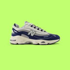 NEW BALANCE 1000 MEN'S NAVY BLUE MESH AND LEATHER RUNNING SHOES