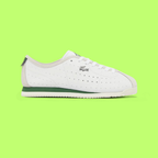 LACOSTE CLUB-LOW MEN'S WHITE LEATHER MINIMAL CASUAL COURT SNEAKERS