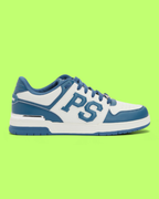 PHILIPP PLEIN SPORT BLUE WHITE PS LOGO PANEL PREMIUM LEATHER