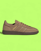 ADIDAS SPEZIAL BROWN SUEDE TONAL STRIPES RETRO CASUAL SNEAKERS