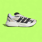 ADIDAS LIGHTBLAZE MEN'S BEIGE MESH AND LEATHER DAILY SPORT SNEAKERS