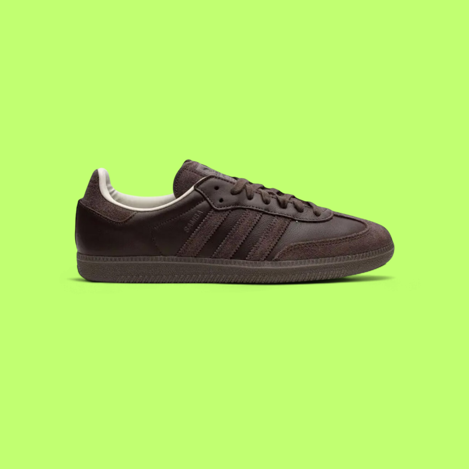 ADIDAS SAMBA BROWN OFF WHITE PREMIUM CLASSIC STYLE EDITION DROPZZ