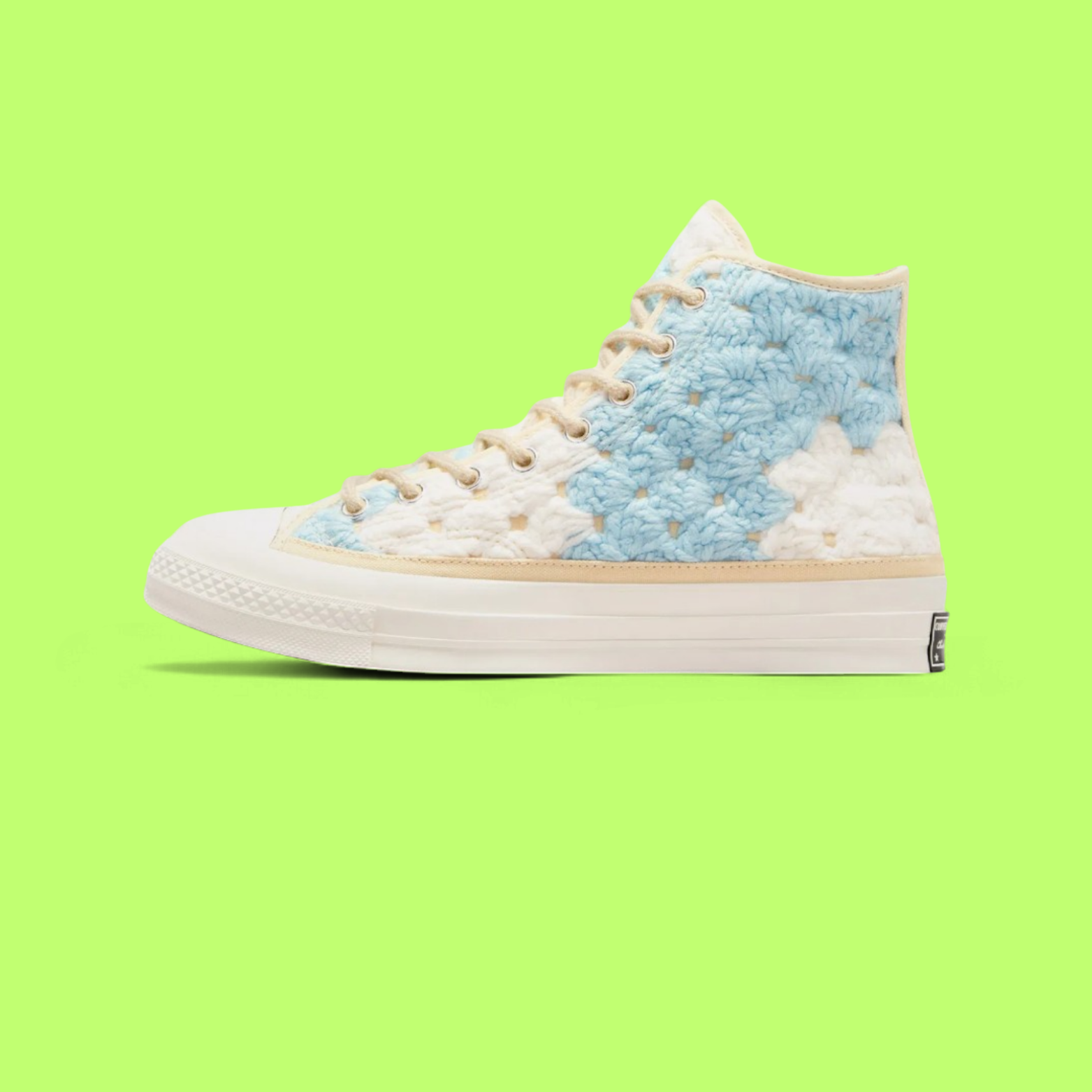 CONVERSE CHUCK 70 UPCYCLE CROCHET BLUE LIMITED SNEAKER