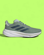 ADIDAS RESPONSE RUNNING SHOES GREEN MESH LIGHTWEIGHT CWCD