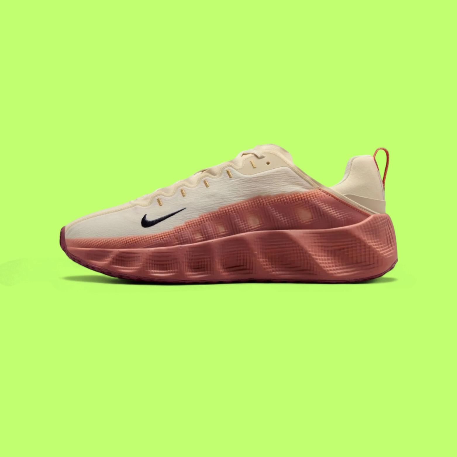 NIKE ZOOM VOMERO 5 CREAM RED FUTURISTIC RUNNING STYLE