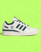 ADIDAS FORUM LOW WHITE GREEN RETRO BASKETBALL SNEAKERS CWCD
