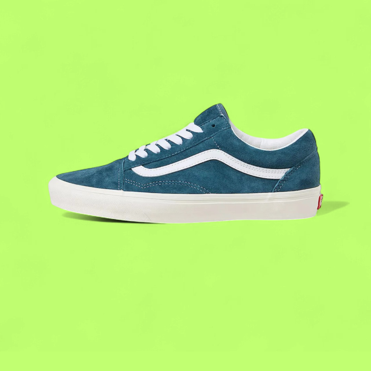 VANS OLD SKOOL TEAL BLUE WHITE CLASSIC LOW SNEAKERS CWCD