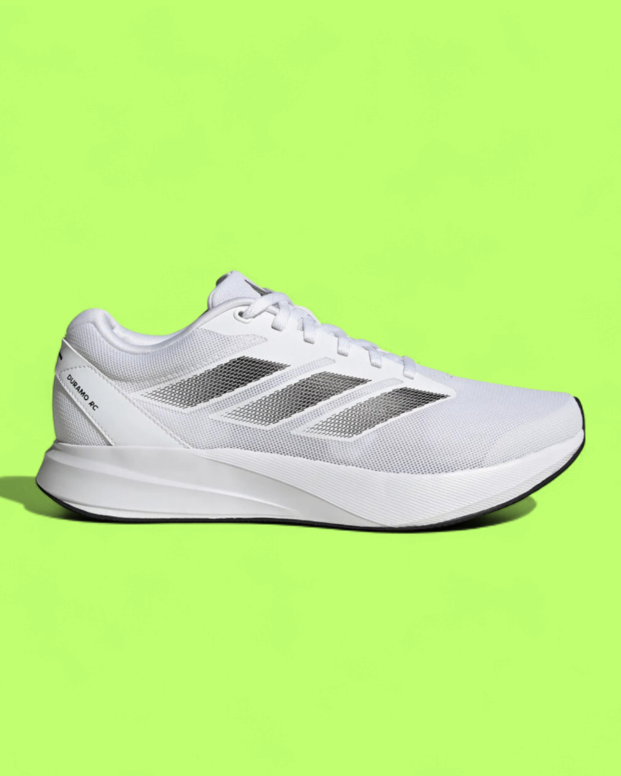 ADIDAS DURAMO RC WHITE LIGHTWEIGHT BREATHABLE RUNNING SHOES