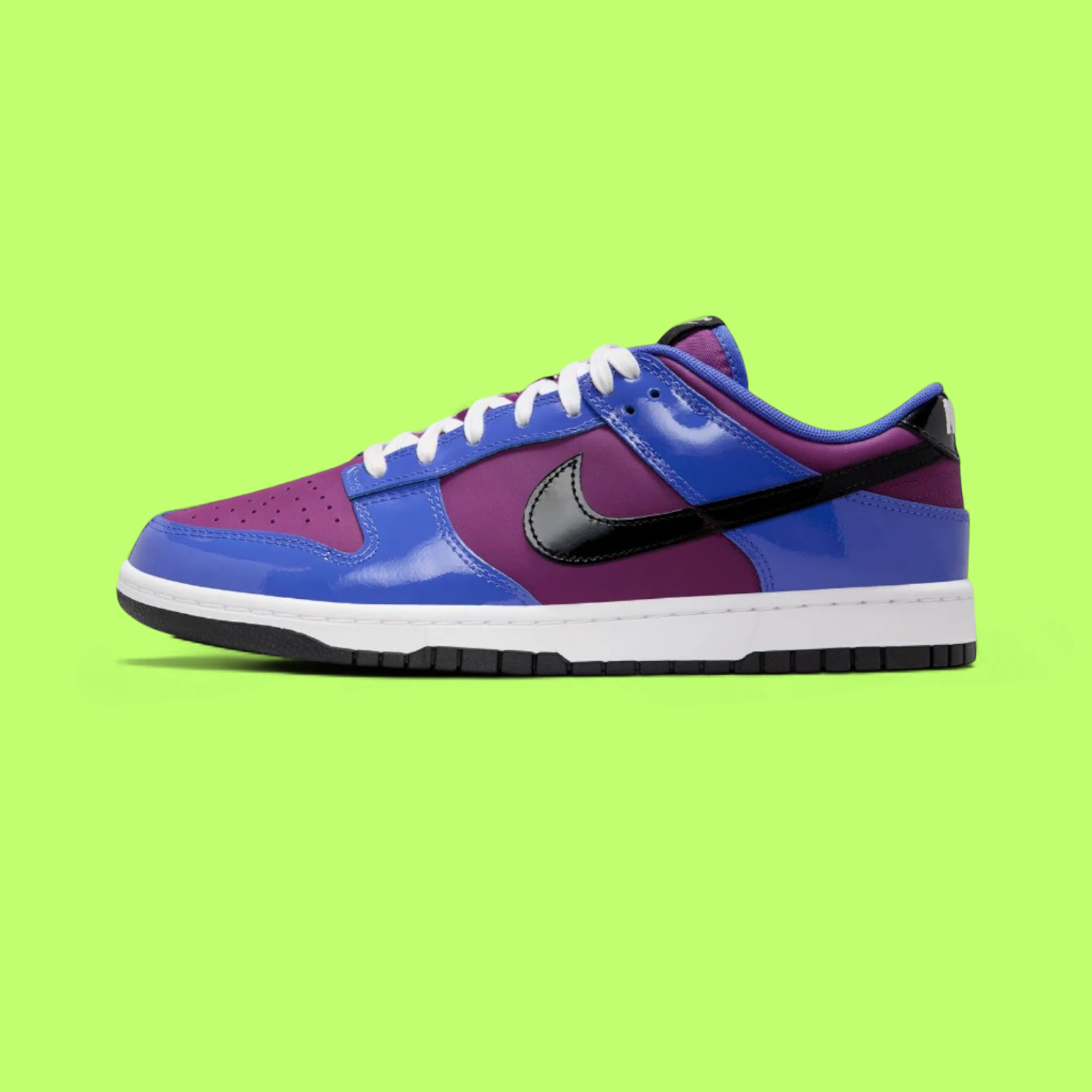 NIKE DUNK LOW RETRO SE BLUE PURPLE MEN'S CASUAL SNEAKERS