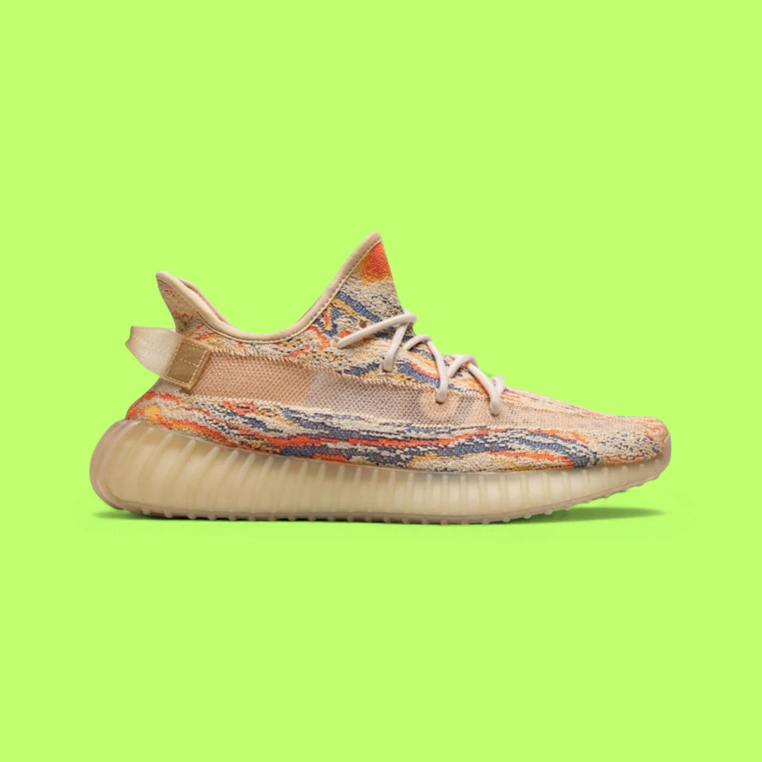 ADIDAS YEEZY BOOST 350 V2 MX OAT MULTICOLOR KNIT REFLECTIVE DROP