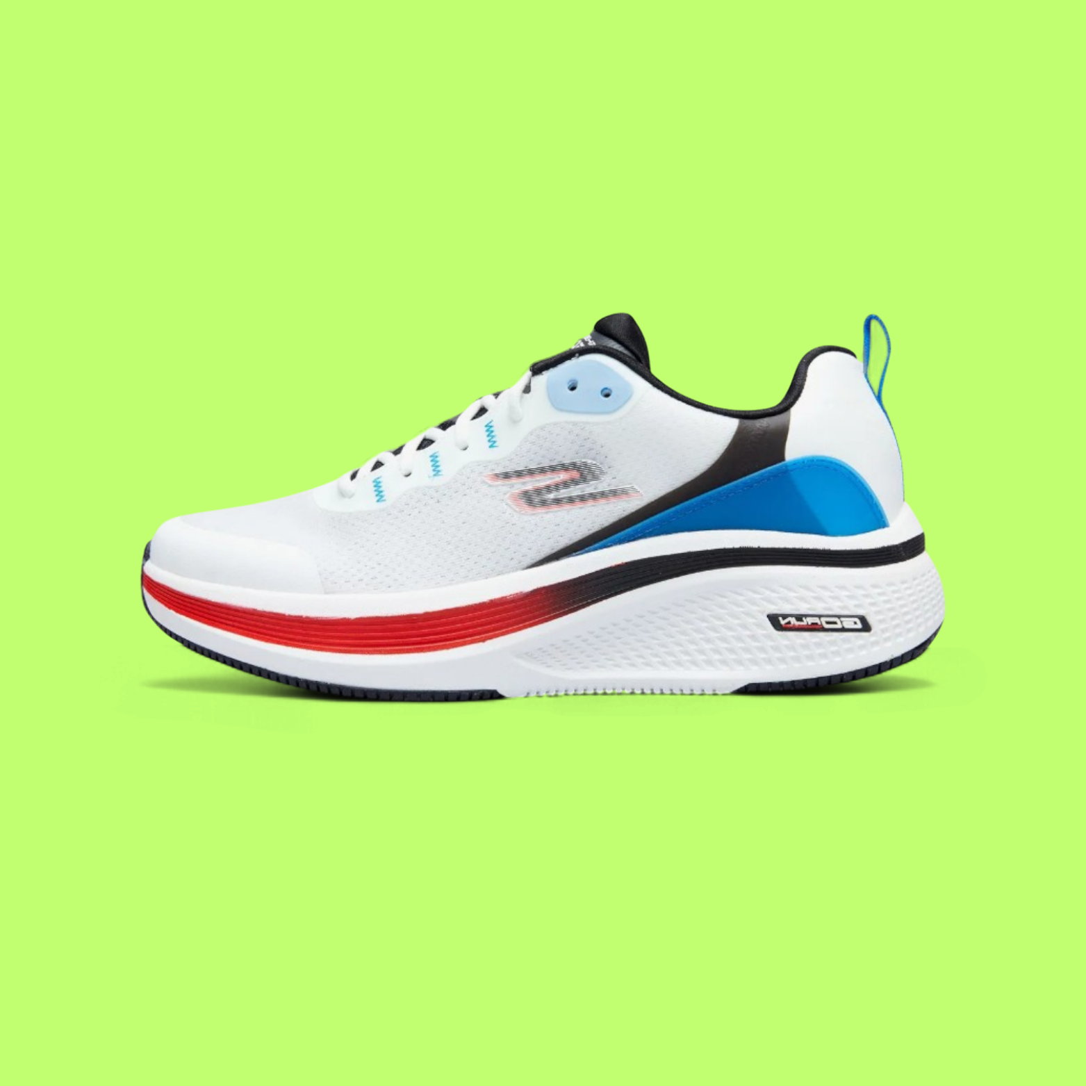 SKECHERS GO RUN ELEVATE 2.0 MEN'S WHITE LIGHTWEIGHR