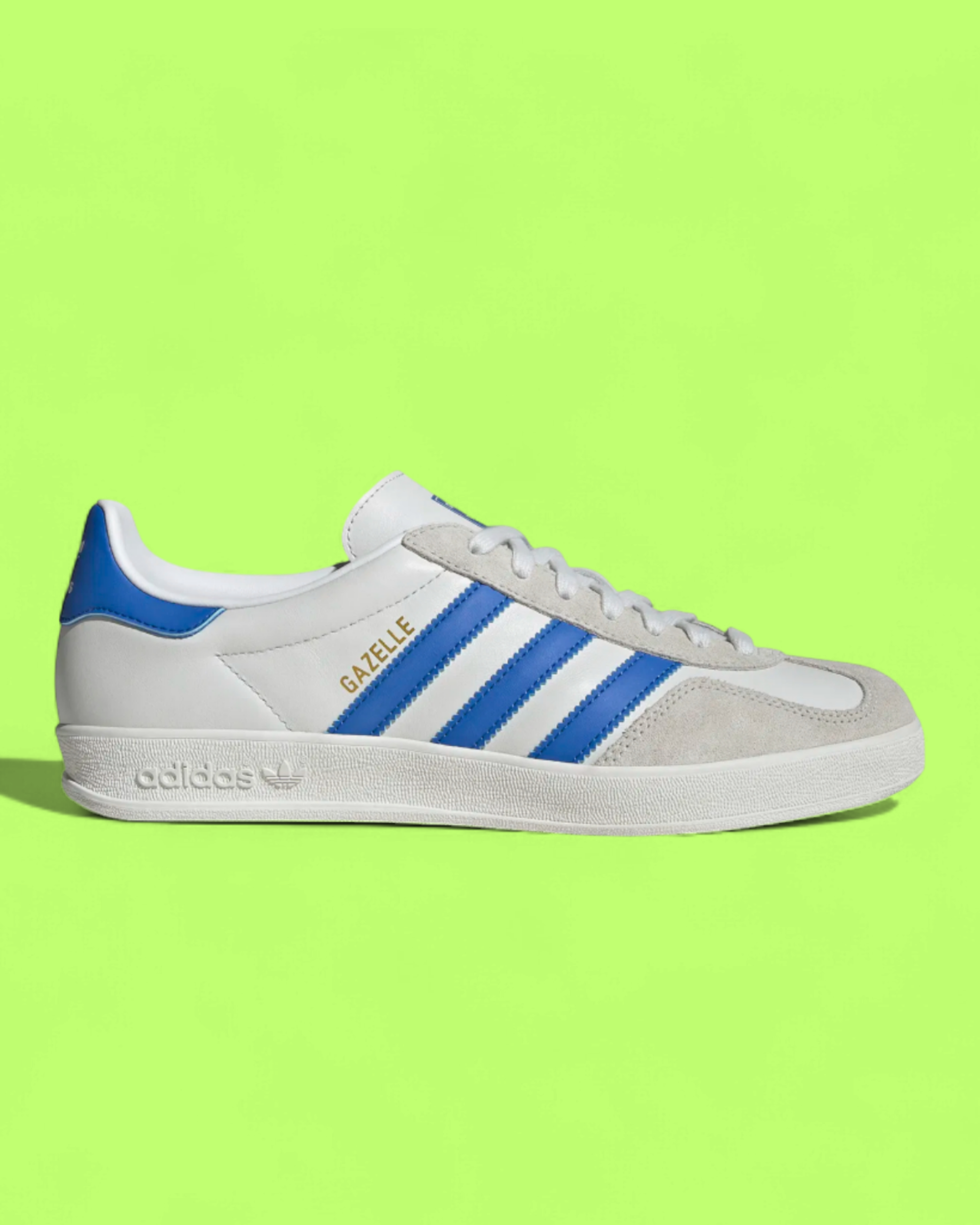 ADIDAS GAZELLE BLUE WHITE SUEDE RETRO CLASSIC CASUAL SNEAKERS