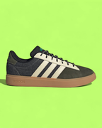 ADIDAS DAILY 3.0 BLACK WHITE GUM CASUAL STREET SNEAKER CWCD