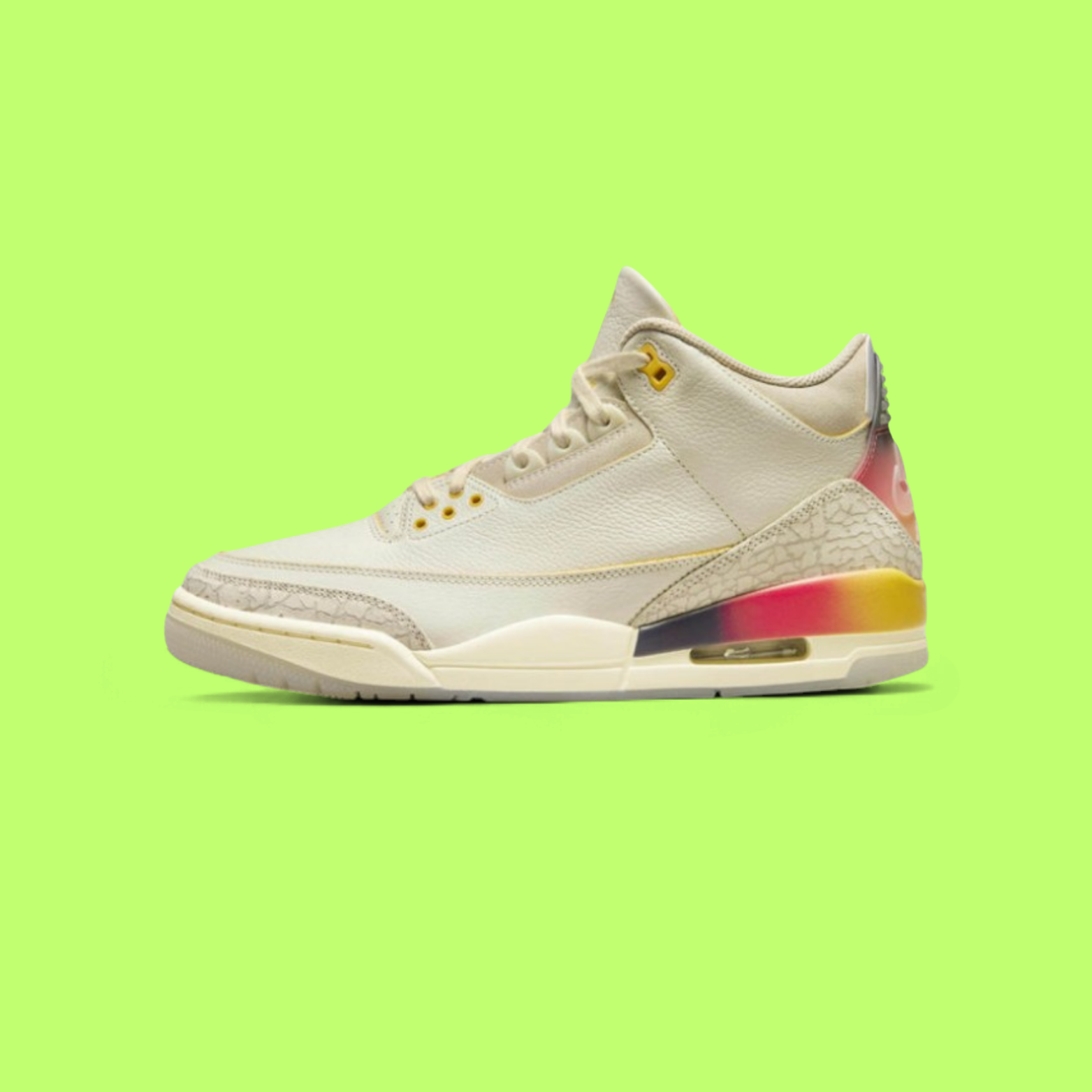 NIKE AIR JORDAN 3 RETRO SP J BALVIN MEDELLIN SUNSET EDITION