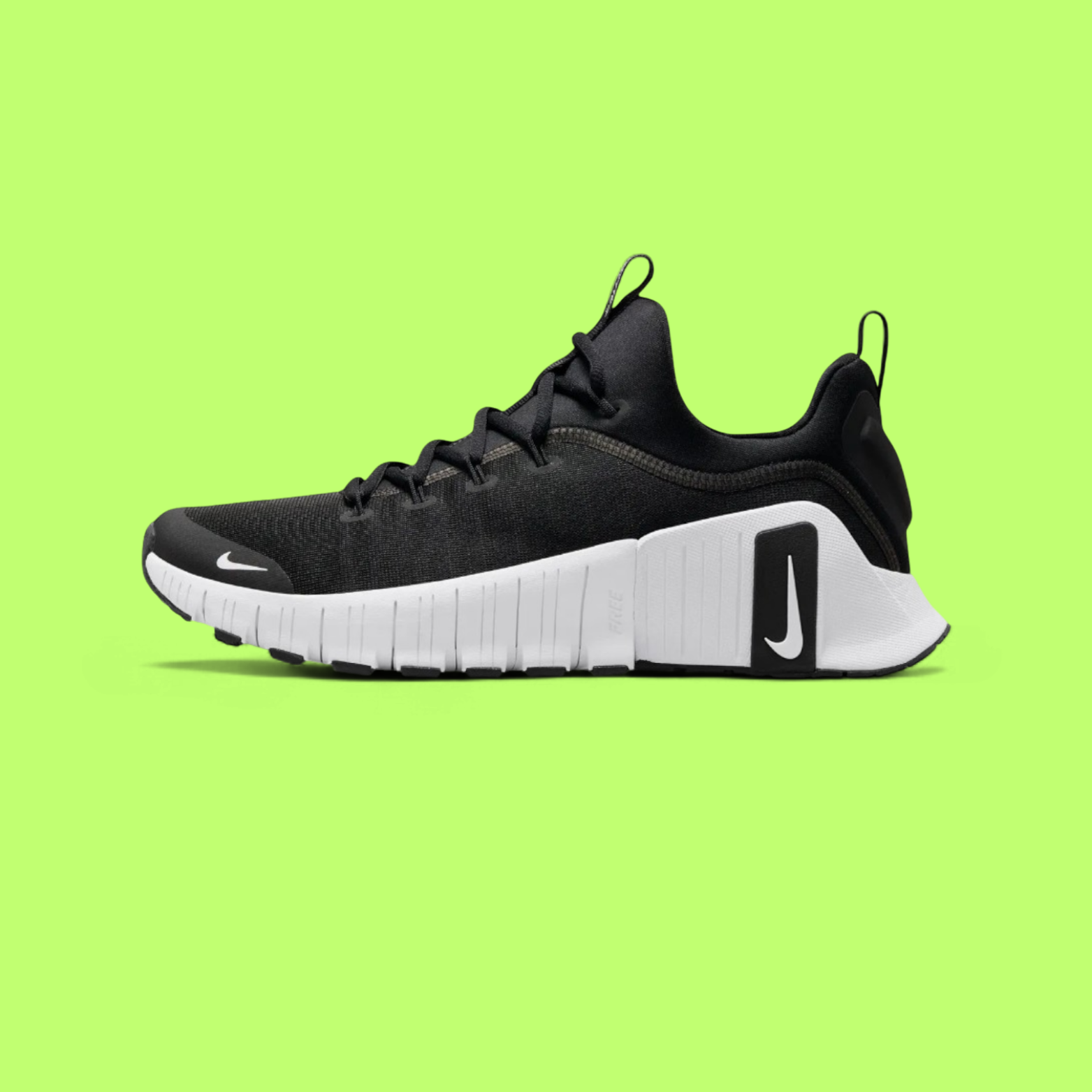 NIKE FREE METCON 6 MEN'S BLACK PERFORMANCE TRAINING STYLE SNEAKERS
