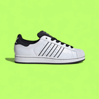 ADIDAS SUPERSTAR II UNISEX WHITE LEATHER CLASSIC SNEAKERS