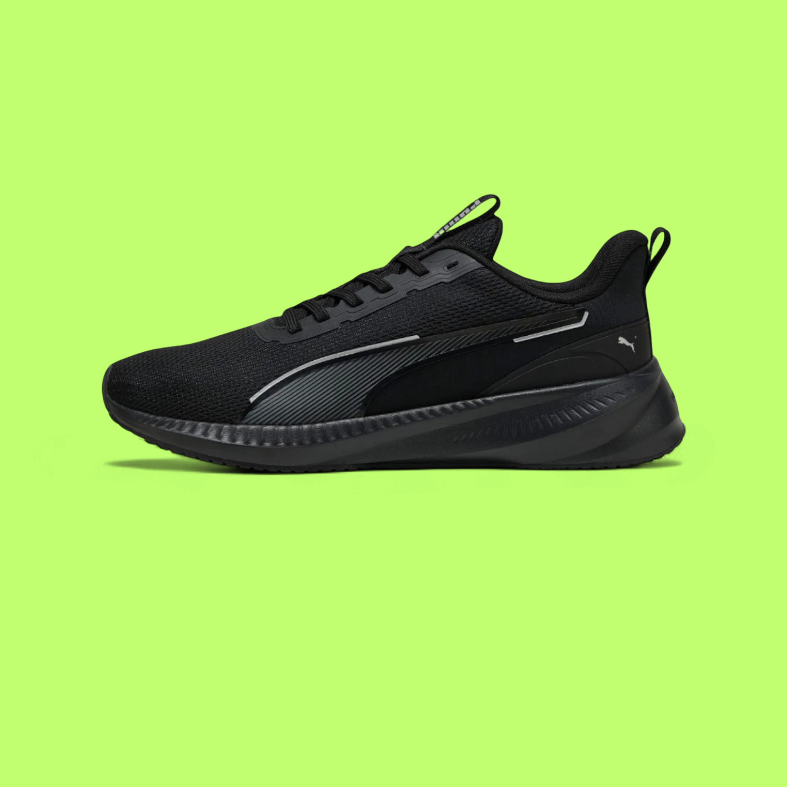 PUMA FLYER LITE 3 UNISEX BLACK MESH LIGHTWEIGHT RUNNING SHOES