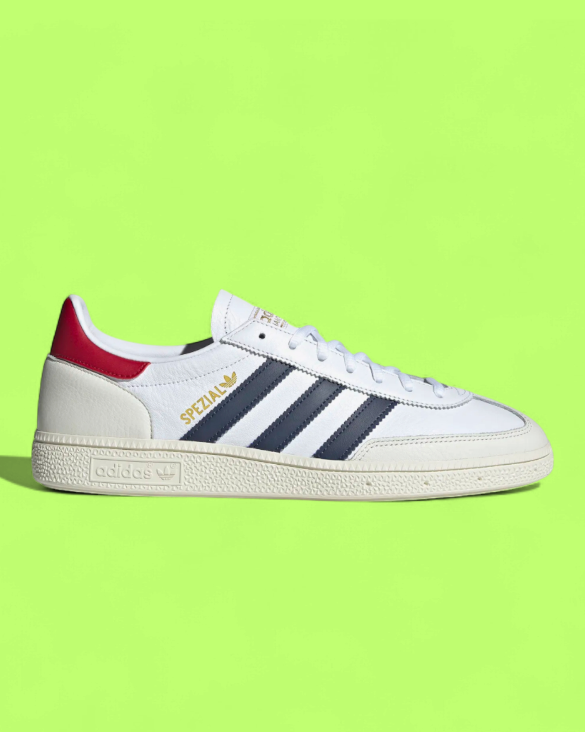 ADIDAS HANDBALL SPEZIAL WHITE NAVY RED RETRO SNEAKERS CWCD