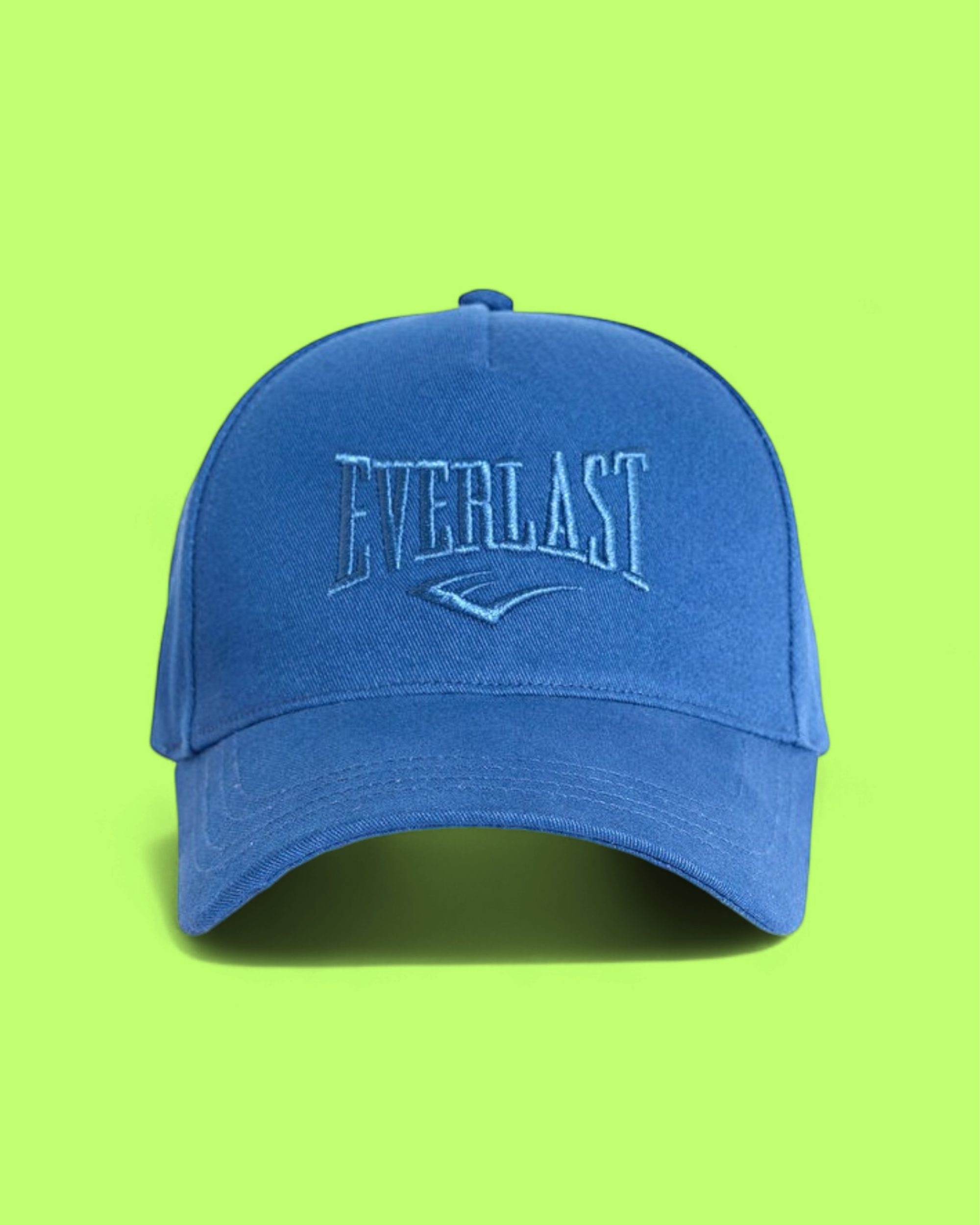 BLUE CAP WITH EMBROIDERED EVERLAST SIGNATURE LOGO CWCD