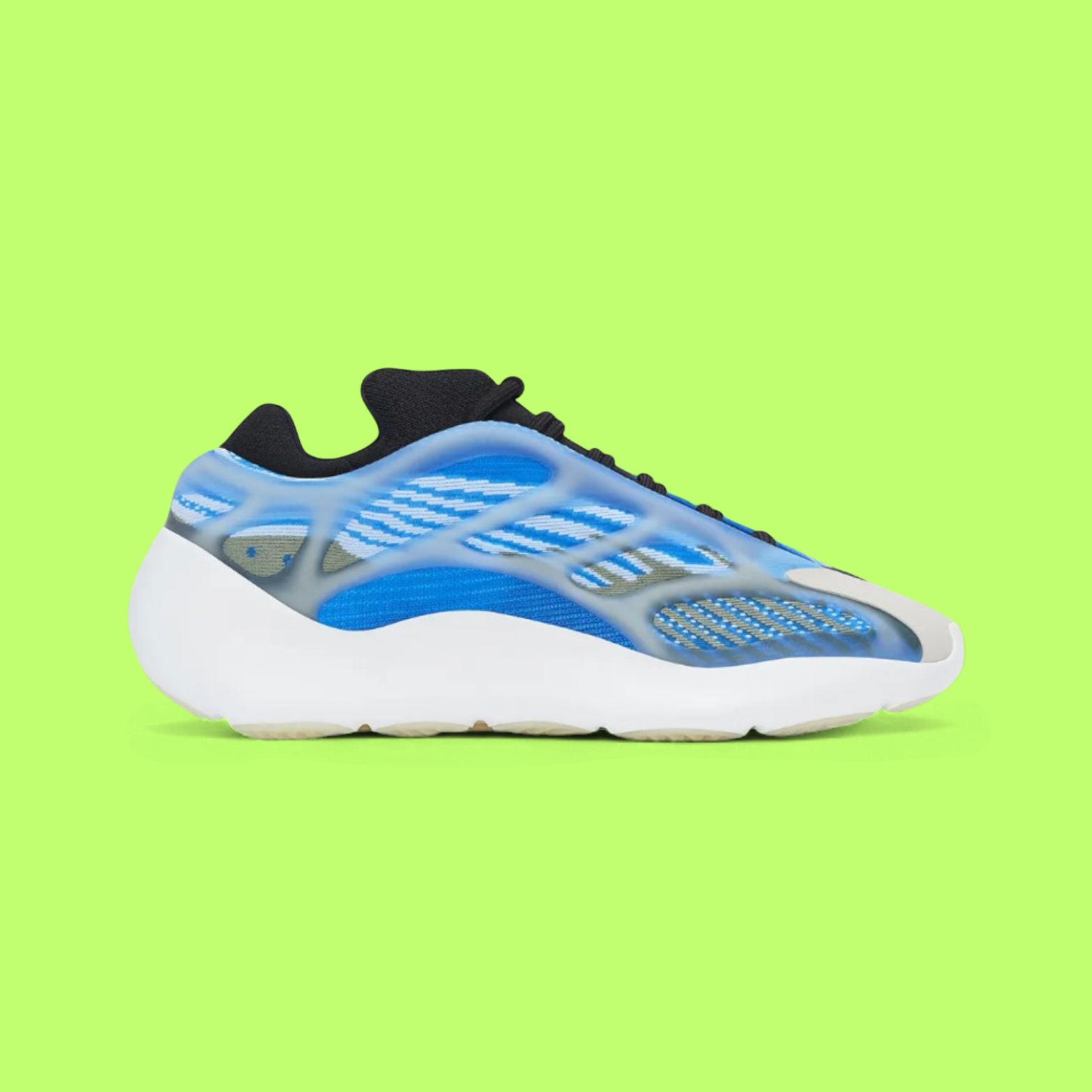 ADIDAS YEEZY 700 V3 ARZARETH FUTURISTIC BLUE GLOW-IN-THE-DARK DROP