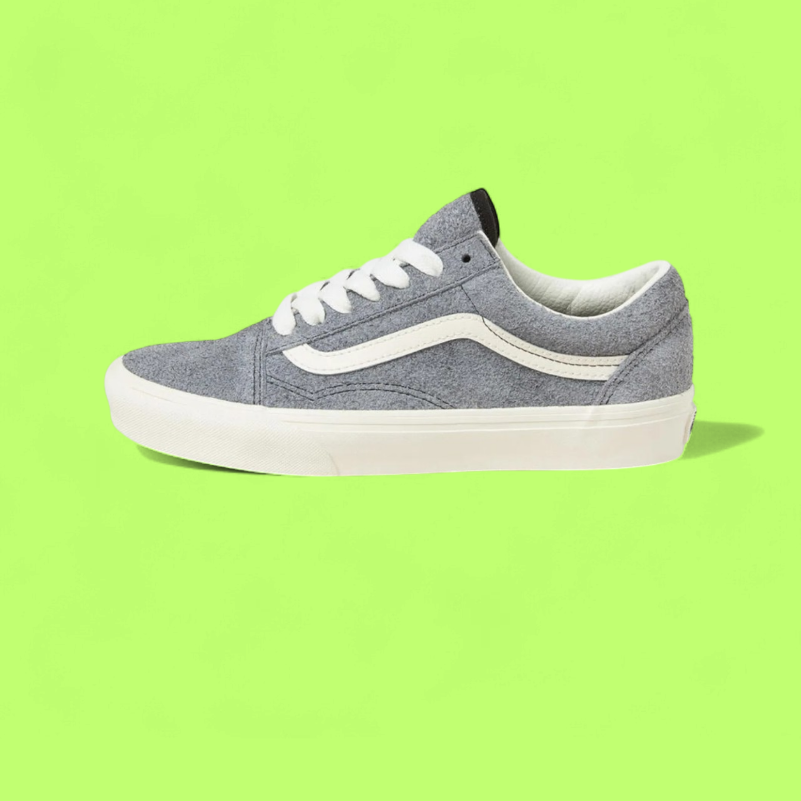 VANS OLD SKOOL PREMIUM GREY SUEDE WHITE STRIPE STYLE CWCD