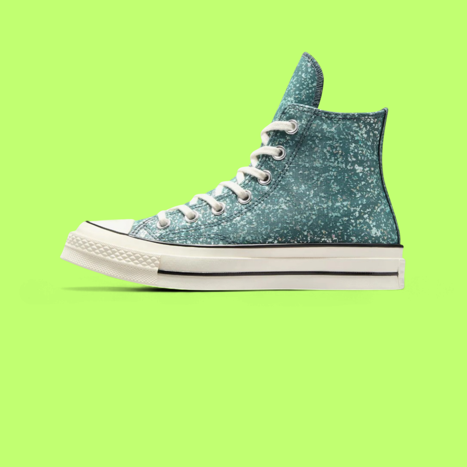 CONVERSE CHUCK 70 UNISEX BLUE CANVAS RETRO HIGH-TOP SNEAKERS