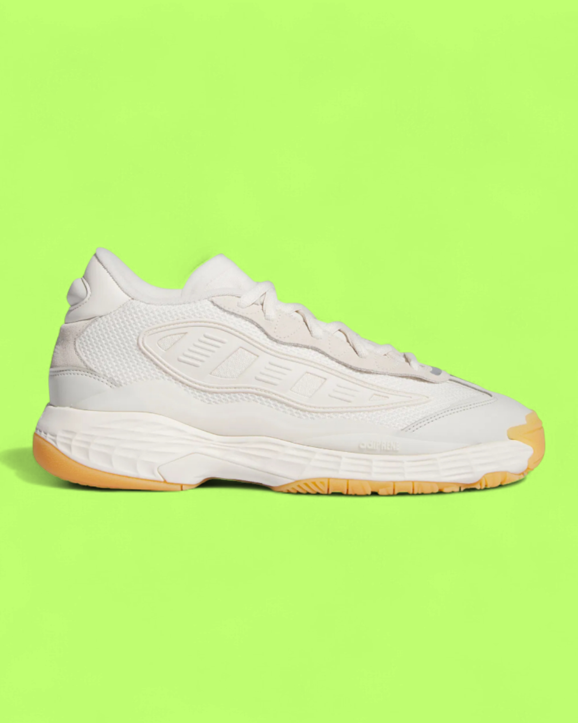 ADIDAS NITEBALL TRIPLE WHITE GUM SOLE MODERN CHUNKY CASUAL