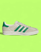 ADIDAS GAZELLE GREEN WHITE SUEDE RETRO CLASSIC CASUAL SNEAKER