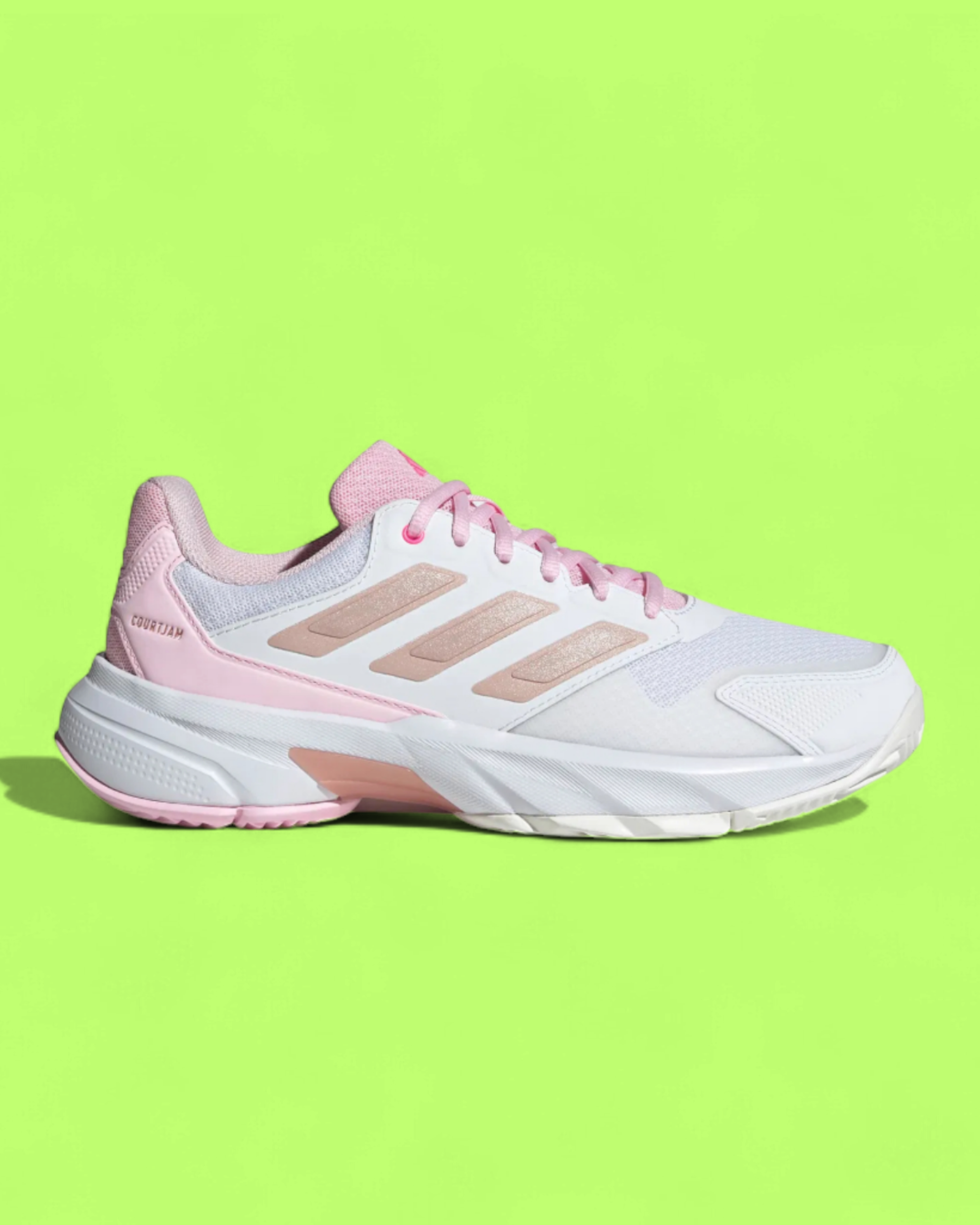 ADIDAS COURTJAM CONTROL PINK WHITE WOMENS LIGHTWEIGHT CWCD
