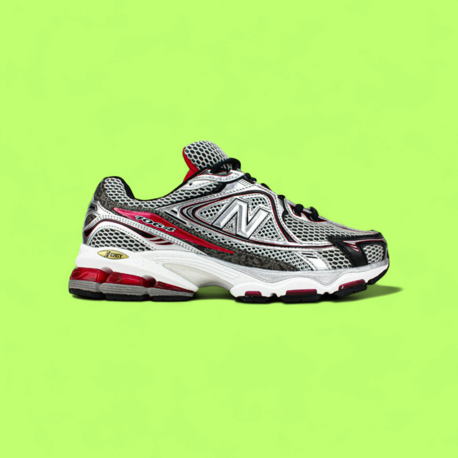 NEW BALANCE 1064 SILVER RED BLACK PERFORMANCE RETRO EDITION DROPZ
