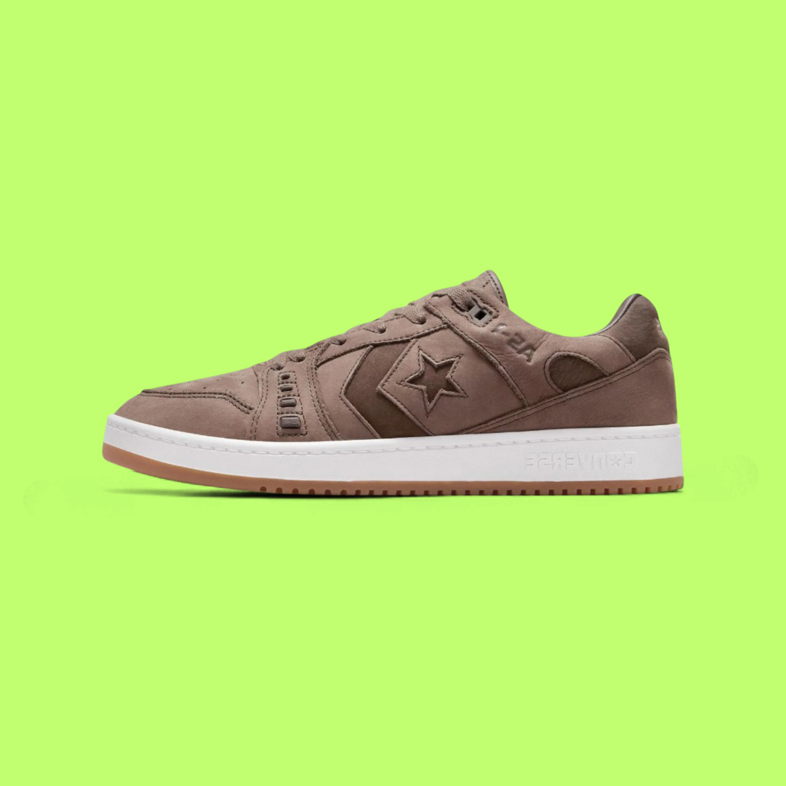 CONVERSE AS-1 PRO UNISEX BROWN LEATHER SKATEBOARD