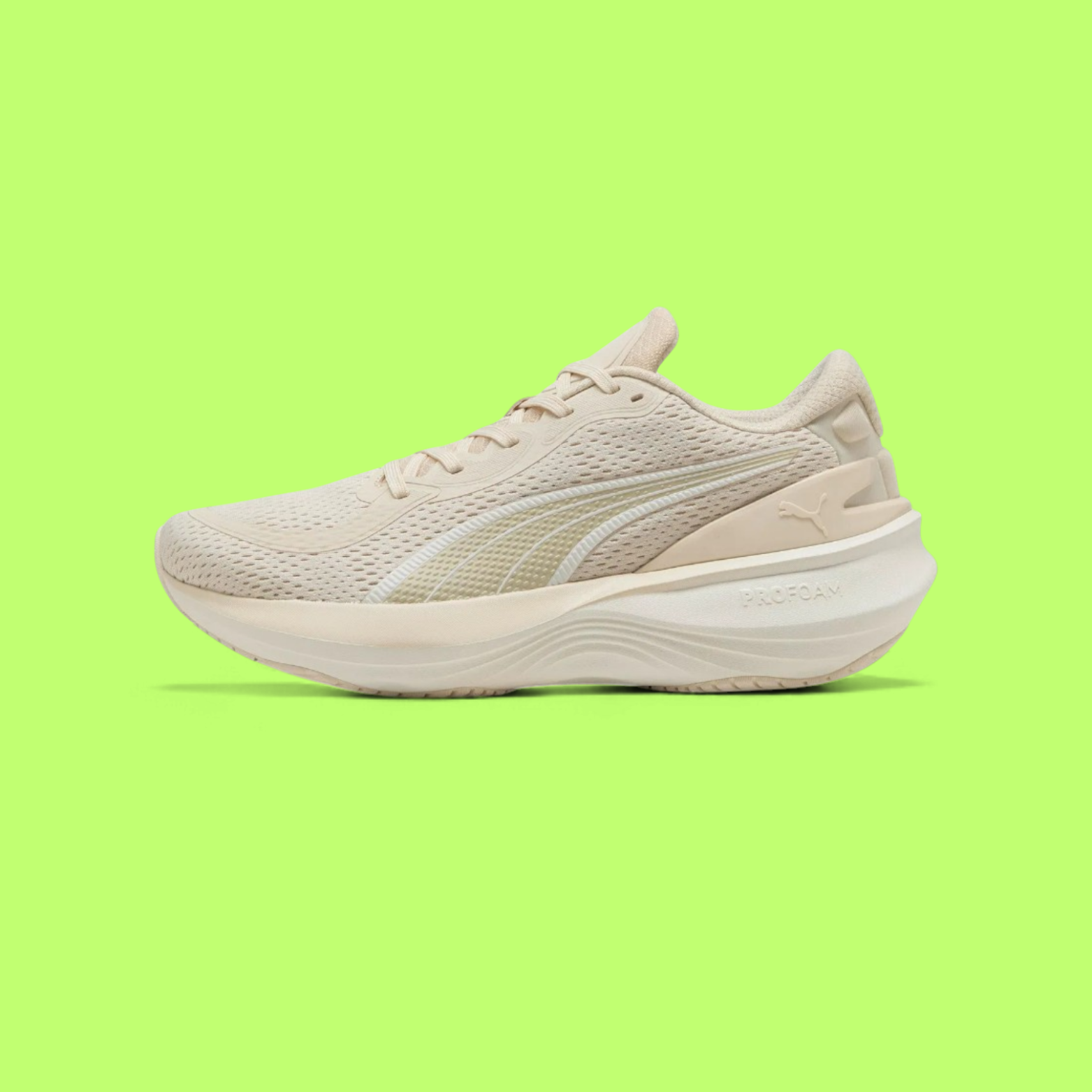 PUMA SCEND PRO 2 MEN'S CREAM MESH LIGHTWEIGHT RUNNING SHOES