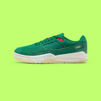 NIKE JORDAN FLIGHT COURT MEN'S GREEN LEATHER BASKETBALL SNEAKERS