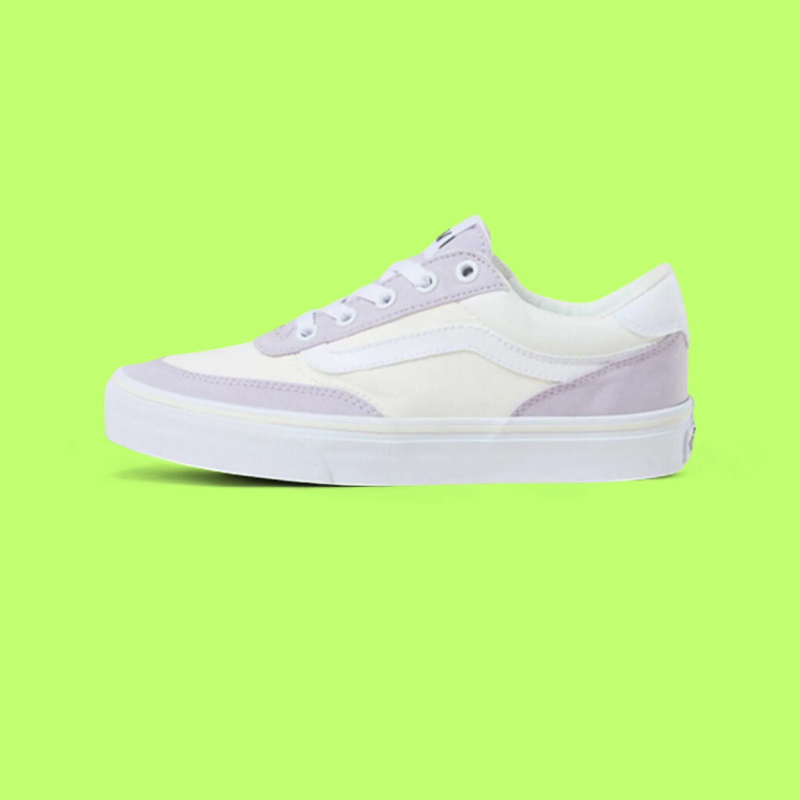 VANS OLD SKOOL WHITE LILAC SUEDE PANEL CASUAL SNEAKERS DROPZZ