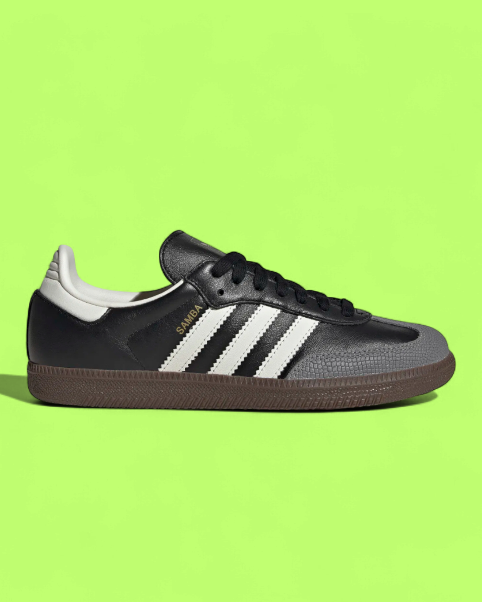 ADIDAS SAMBA OG BLACK WHITE RETRO CLASSIC LEATHER CASUAL