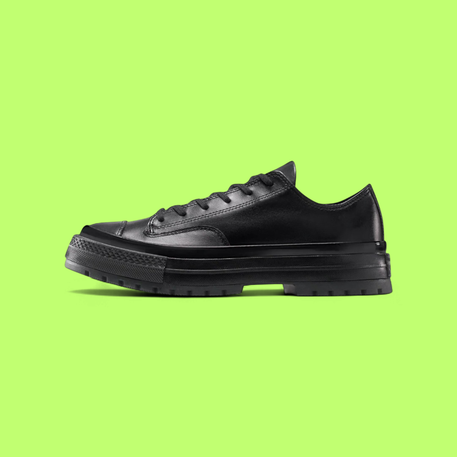 CONVERSE CHUCK 70 FORMAL LEATHER UNISEX BLACK CLASSIC SNEAKERS