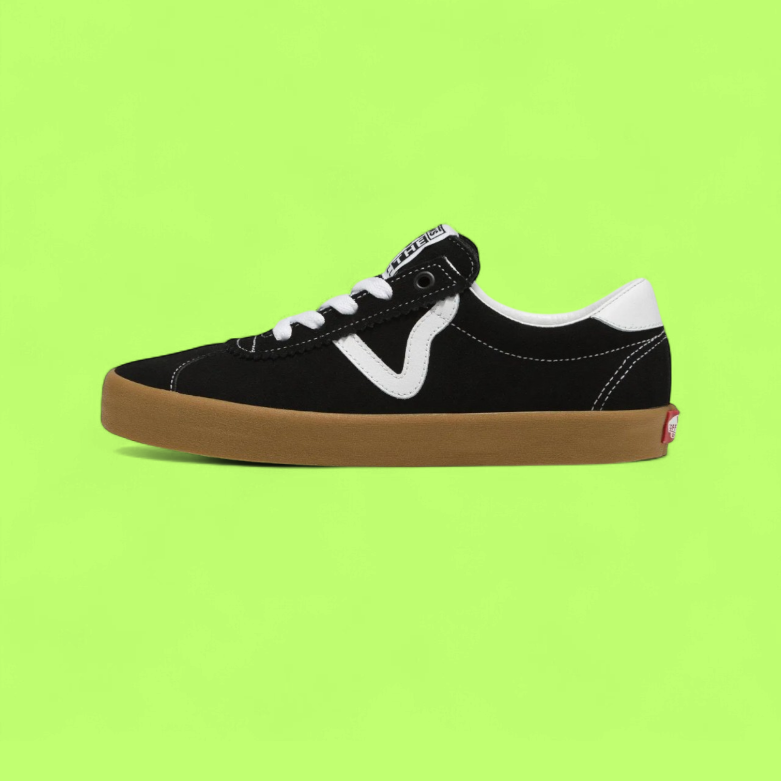 VANS STYLE 36 BLACK WHITE GUM SOLE RETRO SKATE SNEAKERS CWCD