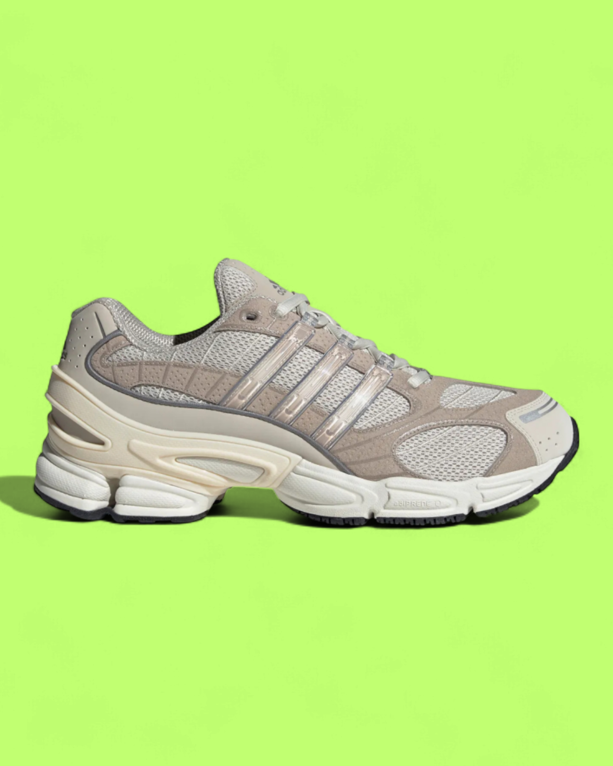 ADIDAS OZWEEGO BEIGE MESH SUEDE RETRO CHUNKY SNEAKERS CWCD
