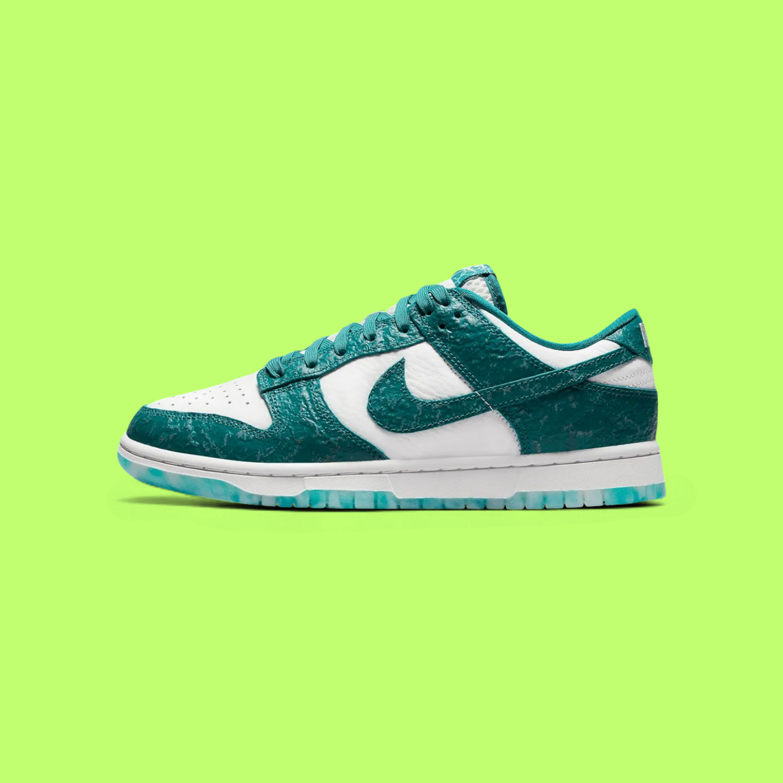 NIKE DUNK LOW OCEAN GREEN LIMITED RETRO STYLE EDITION ICON PREMIUM