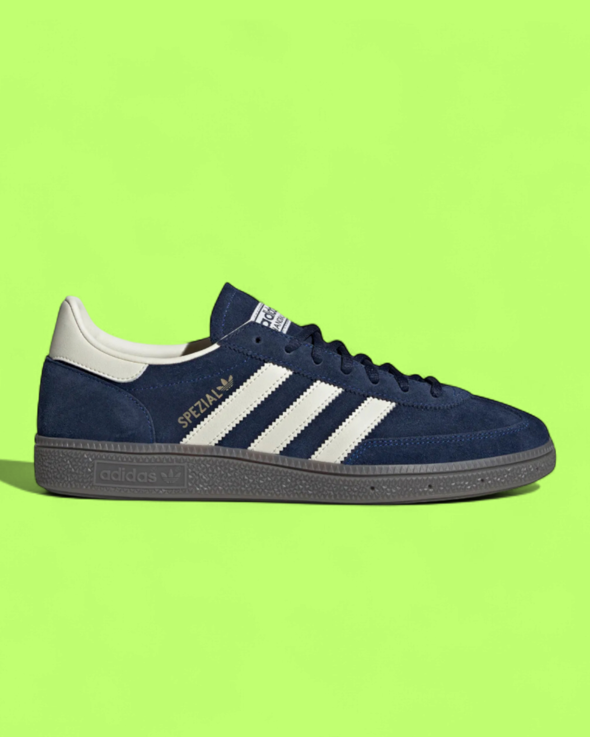 ADIDAS HANDBALL SPEZIAL NAVY WHITE SUEDE RETRO CASUAL SNEAKERS