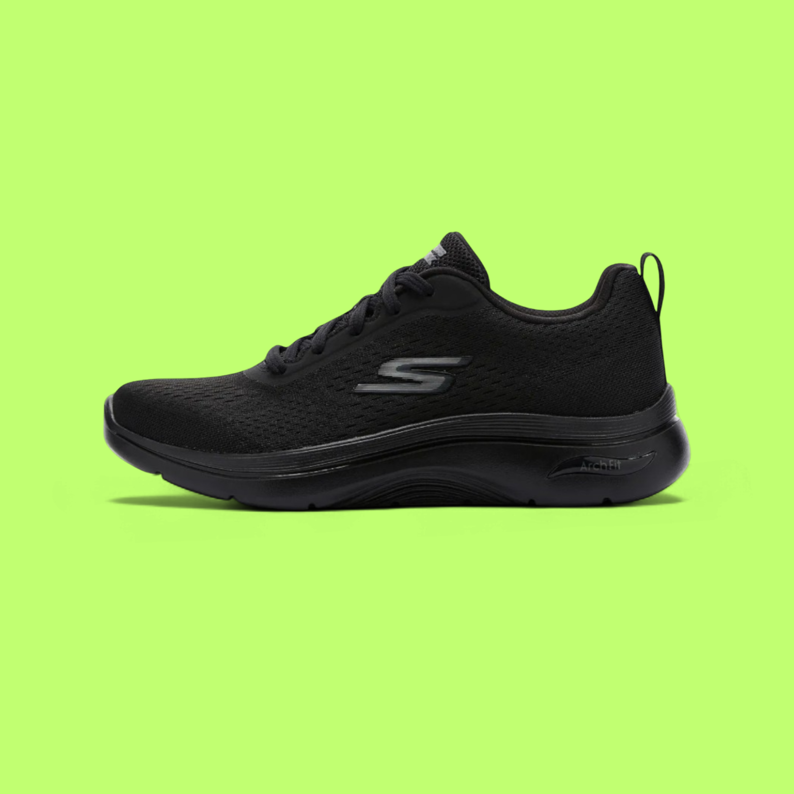 SKECHERS GO WALK ARCH FIT 2.0 IDYLLIC MEN'S BLACK WALKING SHOES