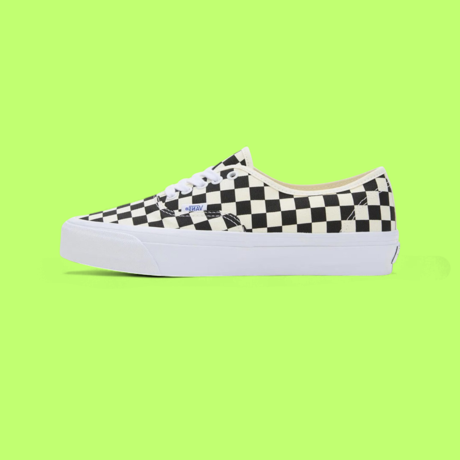 VANS AUTHENTIC PLATFORM BLACK WHITE CHECKERBOARD