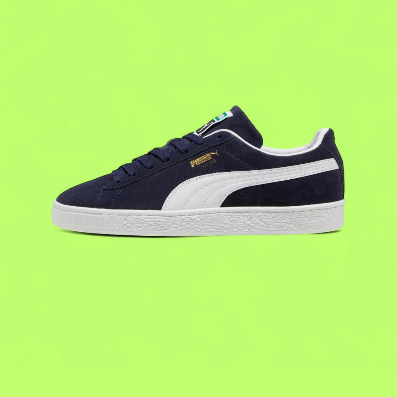 PUMA SUEDE CLASSIC UNISEX NAVY BLUE SUEDE SPORTS SHOES