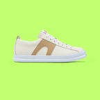 CAMPER RUNNER FOUR MEN'S WHITE LEATHER MINIMAL CASUAL SNEAKERS