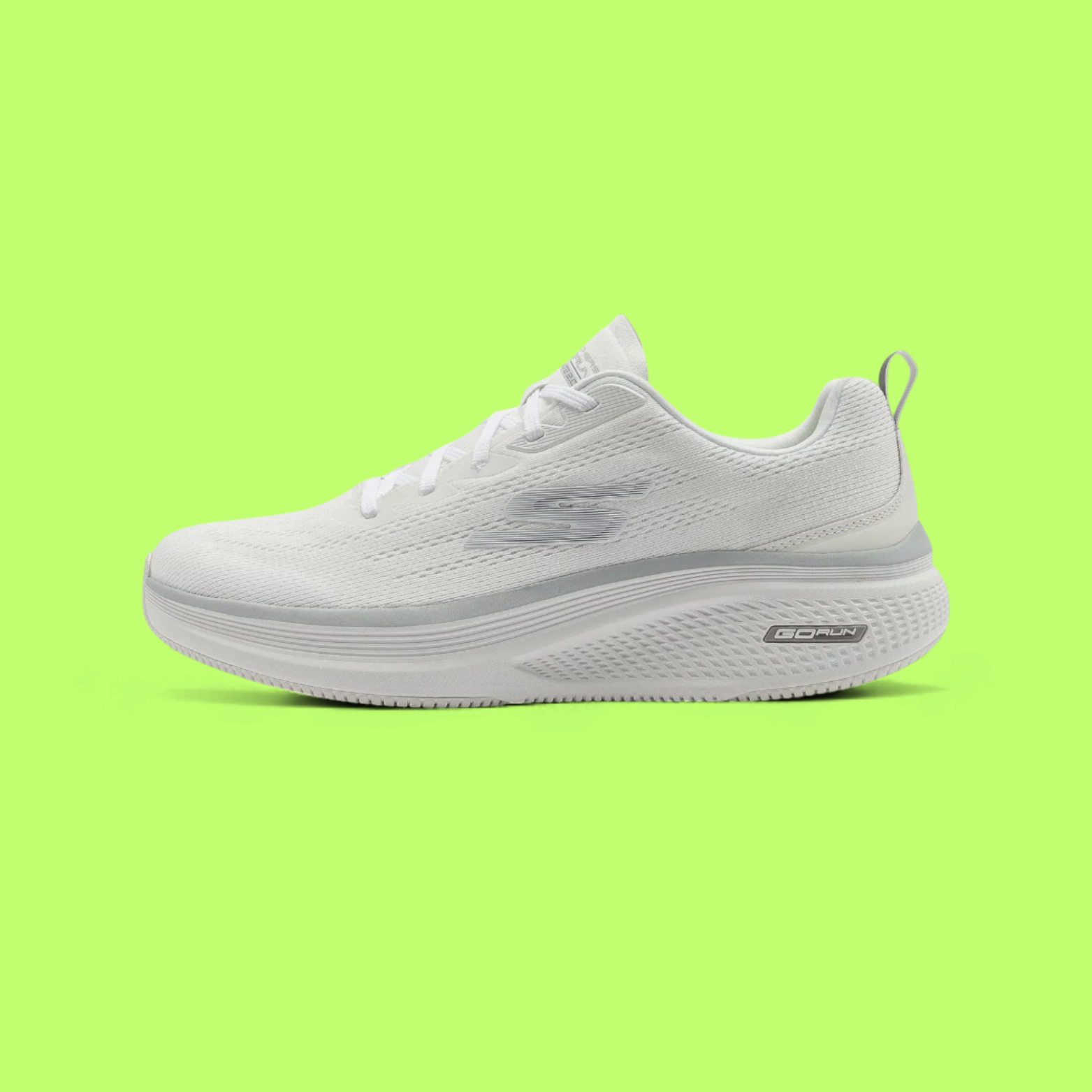 SKECHERS GO RUN ELEVATE 2.0 MEN'S WHITE LIGHTWEIGHT