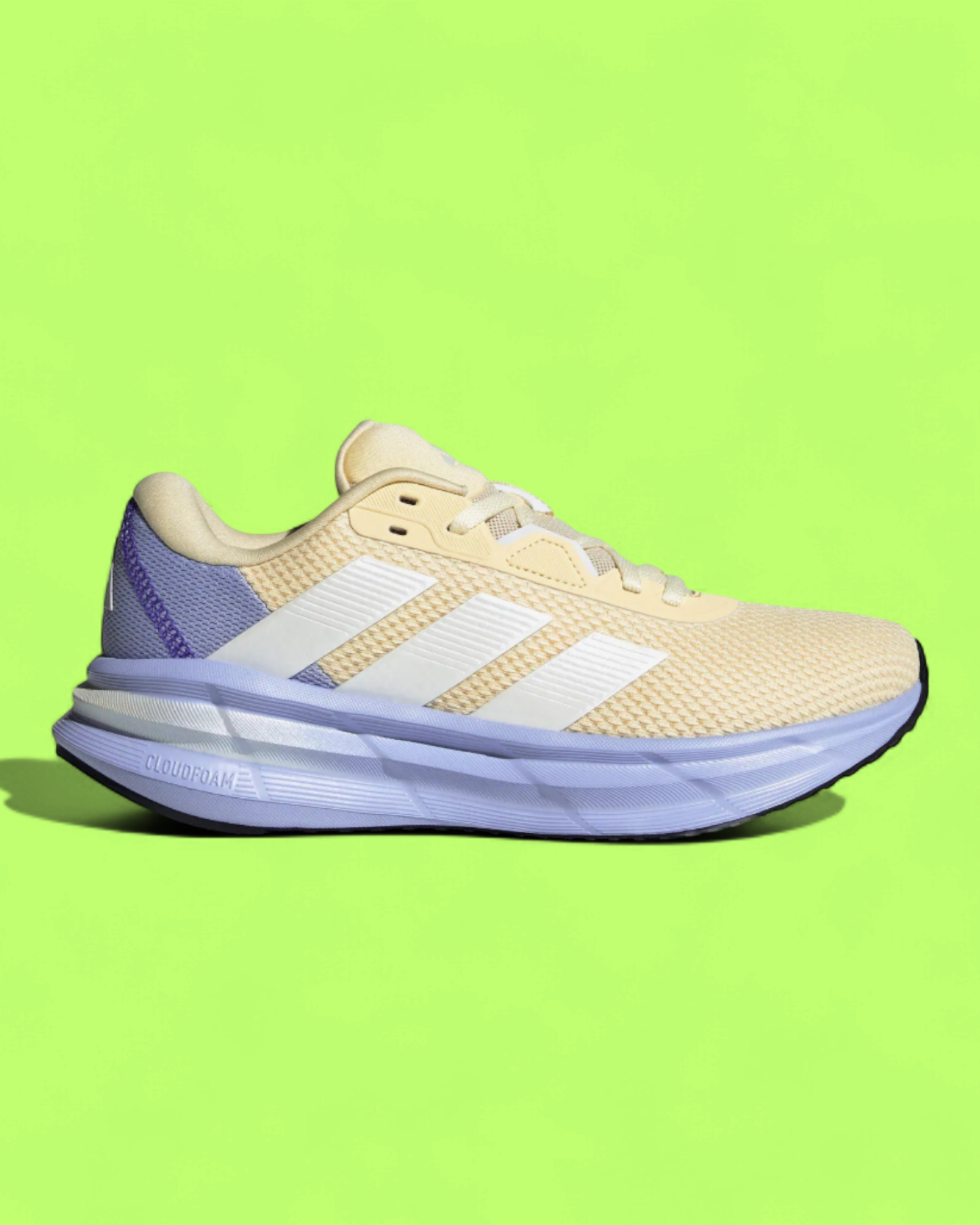 ADIDAS GALAXY 6 YELLOW PURPLE WHITE RUNNING SNEAKERS CWCD ICON